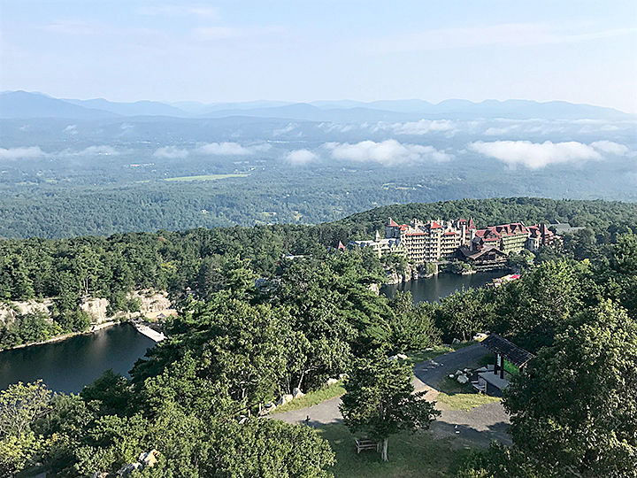 The Mohonk Lake view